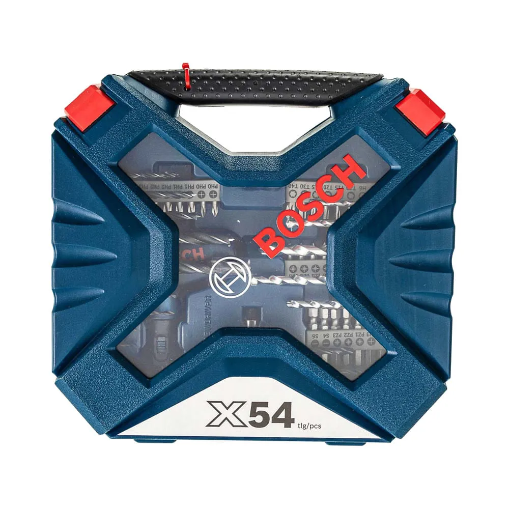 Kit de pontas e brocas Bosch X-Line 54 peças