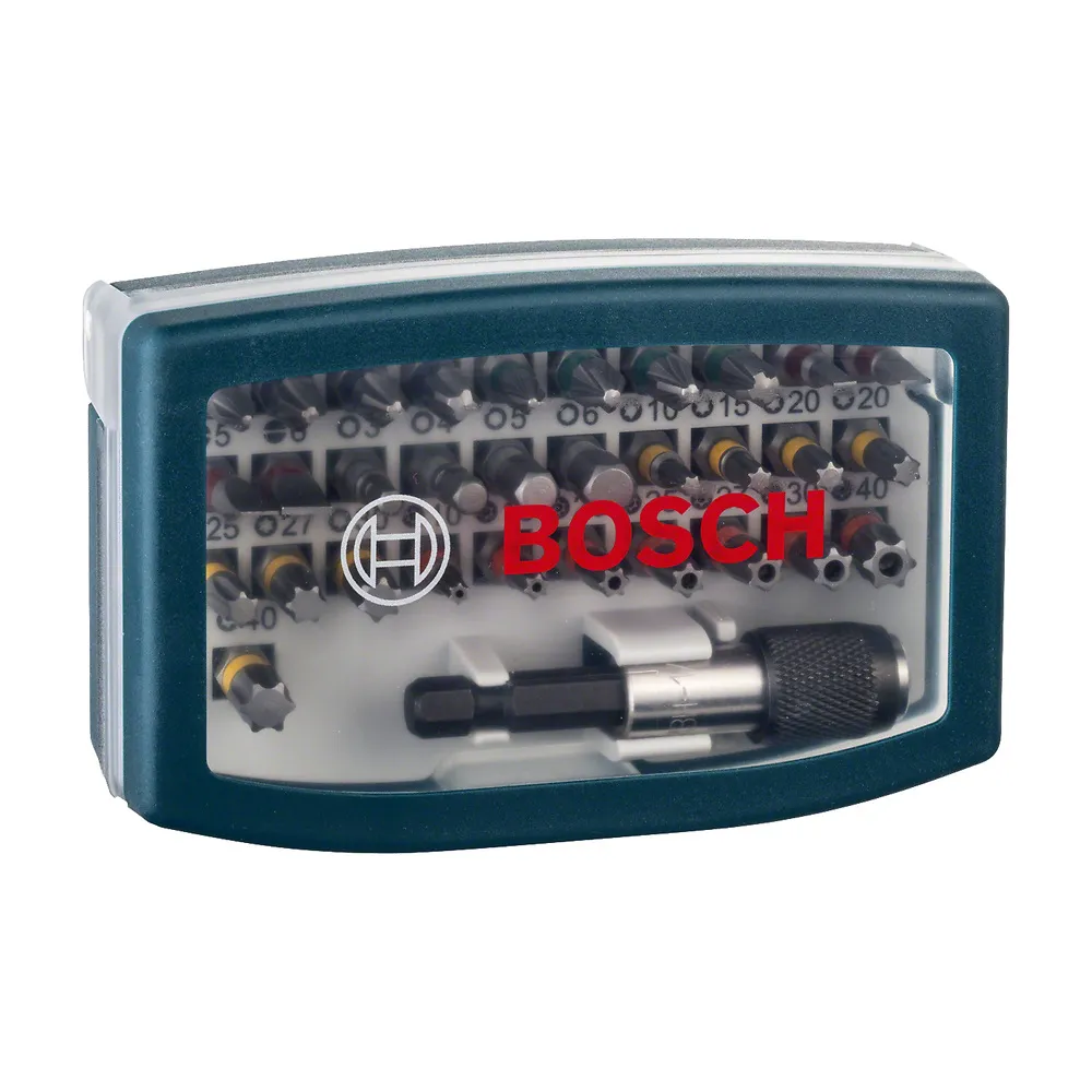 Kit de pontas para parafusar Bosch com 32 peças