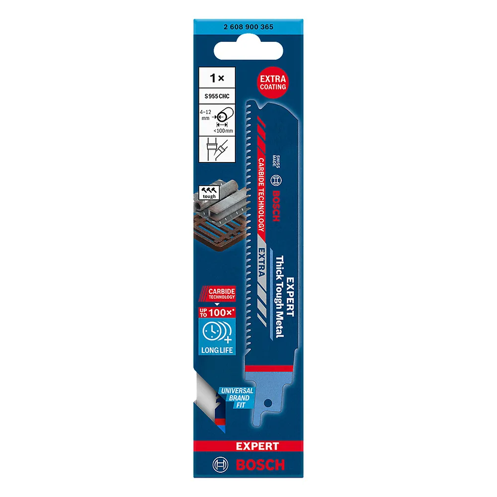 Lâmina de serra sabre Bosch EXPERT Thick Tough Metal