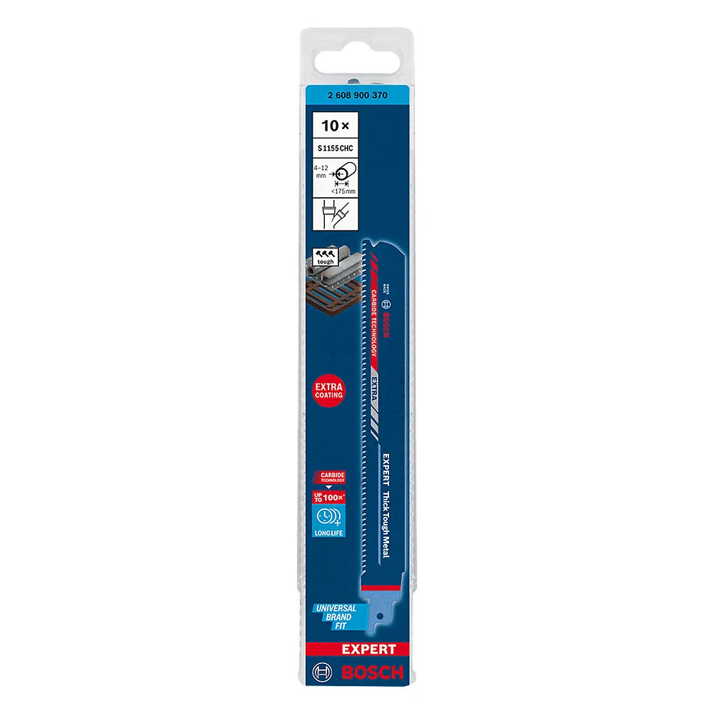 Lâmina de serra sabre Bosch EXPERT Thick Tough Metal