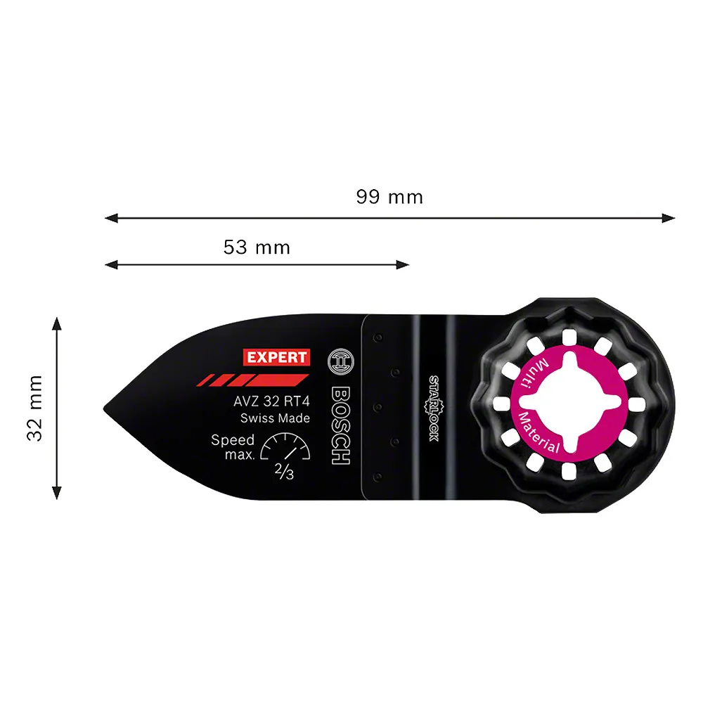 Lâmina para multicortadora Starlock Bosch EXPERT