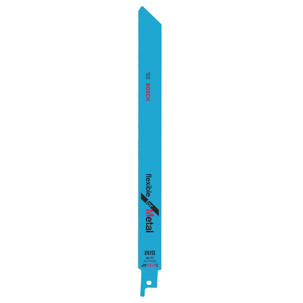 Lâmina serra sabre Bosch S1122AF Flexible for Metal 5 peças