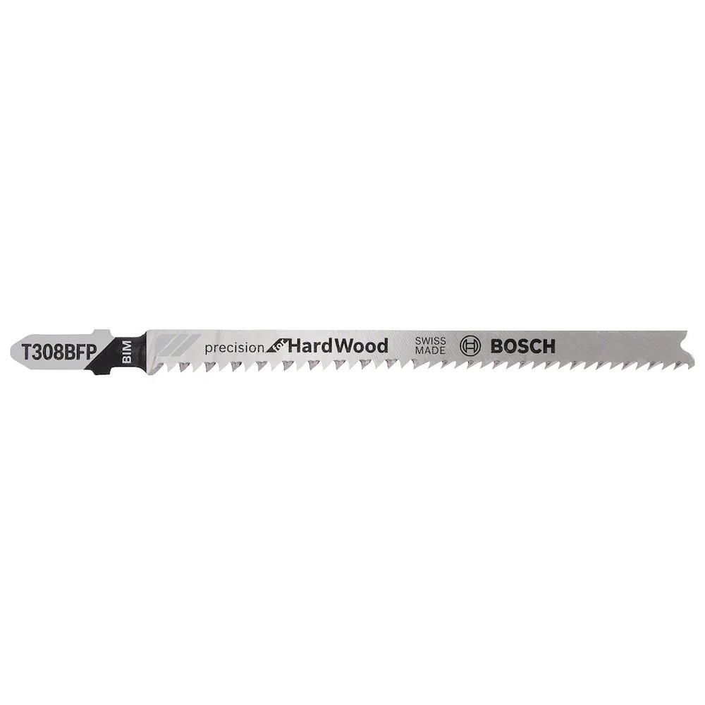 Lâmina serra tico tico Bosch Precision Hard Wood T308BFP 3u