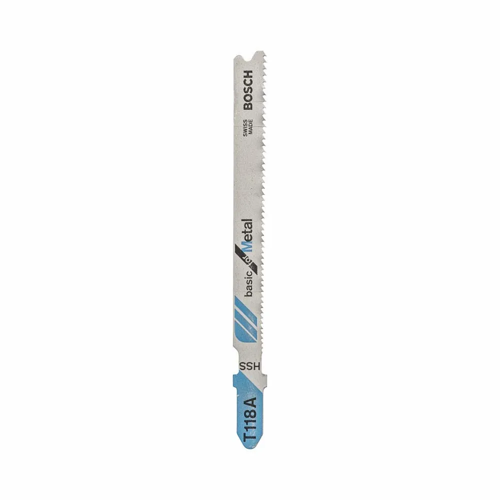 Lâmina serra tico-tico Bosch T118A Basic for metal 5pçs