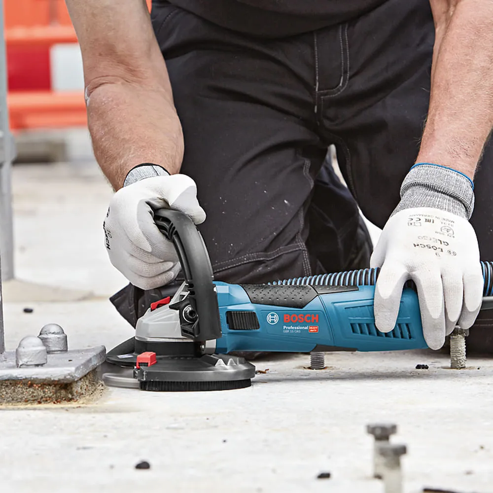Lixadeira Angular para Concreto Bosch GBR 15 CAG 1500W 220V