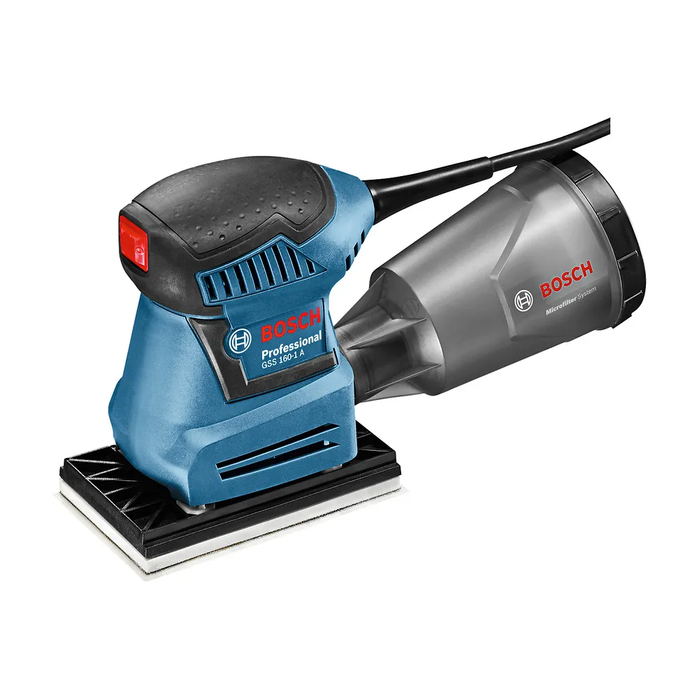 Lixadeira Bosch GSS 160-1 A 220V 3 lixas + 3pratos + Maleta