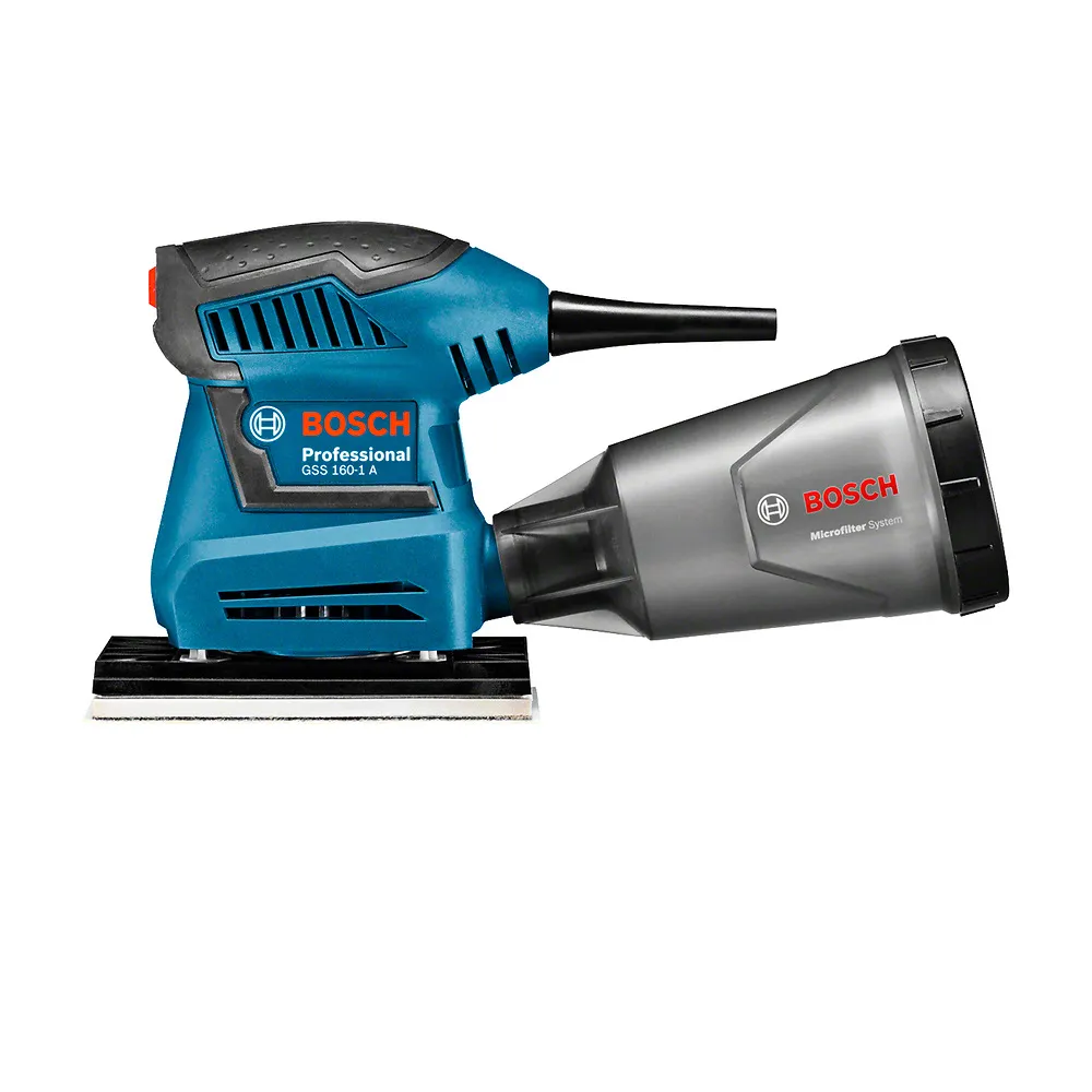 Lixadeira Bosch GSS 160-1 A 220V 3 lixas + 3pratos + Maleta