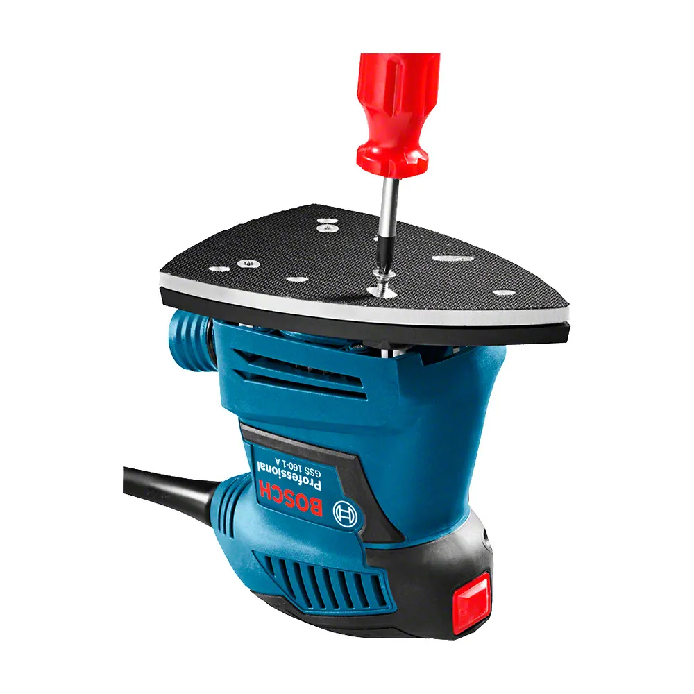 Lixadeira Bosch GSS 160-1 A 220V 3 lixas + 3pratos + Maleta