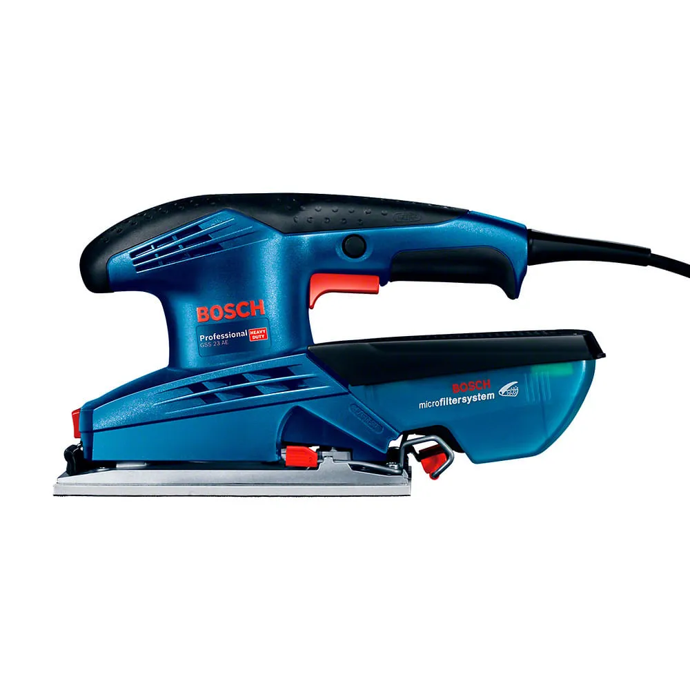 Lixadeira Orbital Bosch GSS 23 AE 190W com coletor de pó