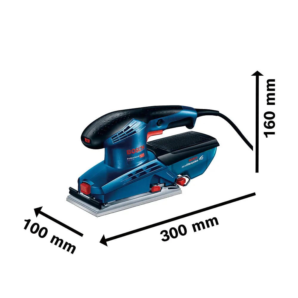 Lixadeira Orbital Bosch GSS 23 AE 190W com coletor de pó