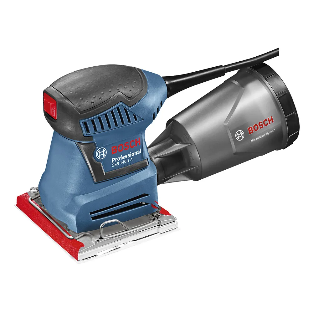 Lixadeira Orbital de Palma Bosch GSS 140-1A 180W 3 lixas