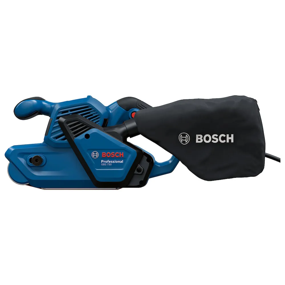 Lixadeira de cinta Bosch GBS 750 850W com coletor de pó