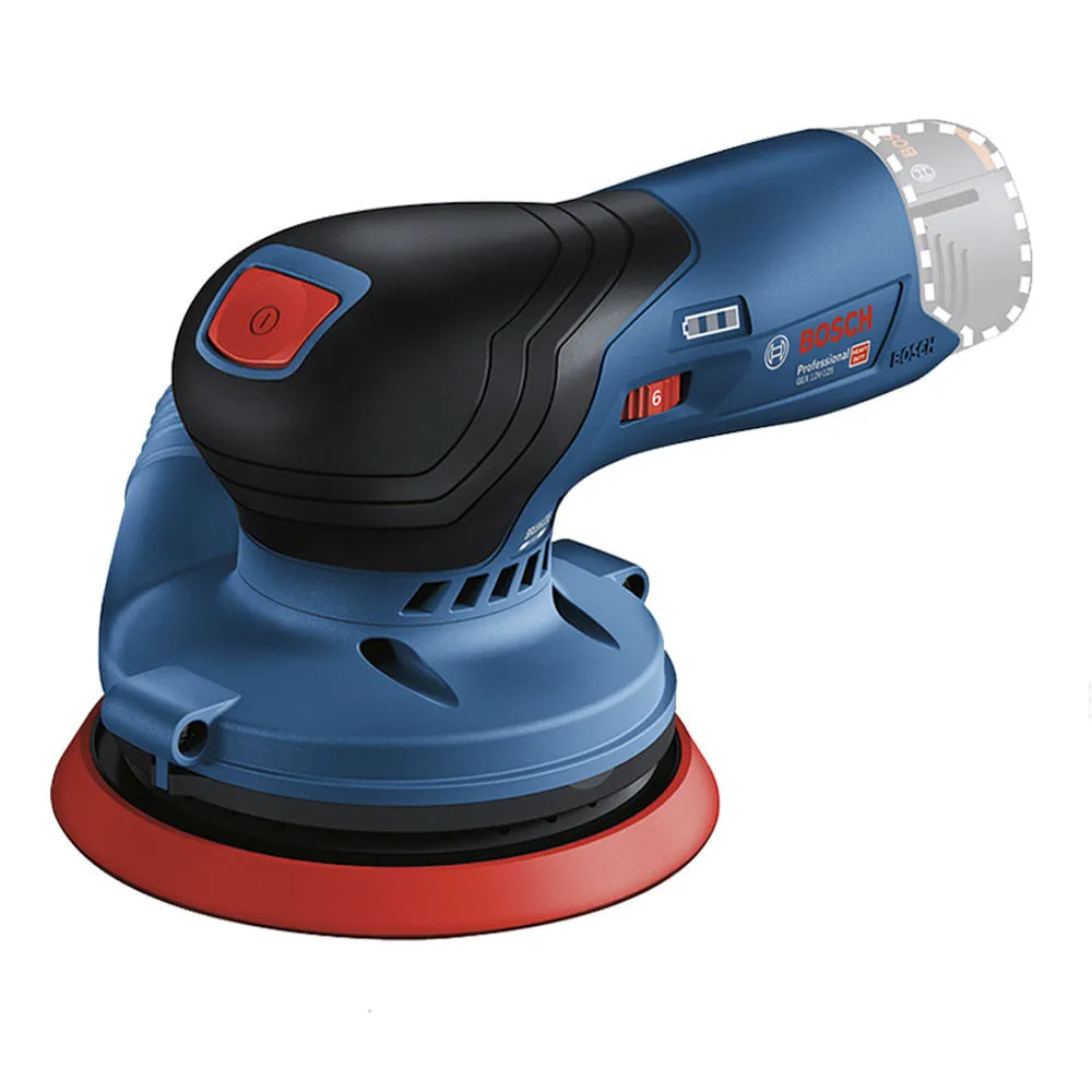 Lixadeira roto orbital Bosch GEX 12V-125 Brushless Sem bateria