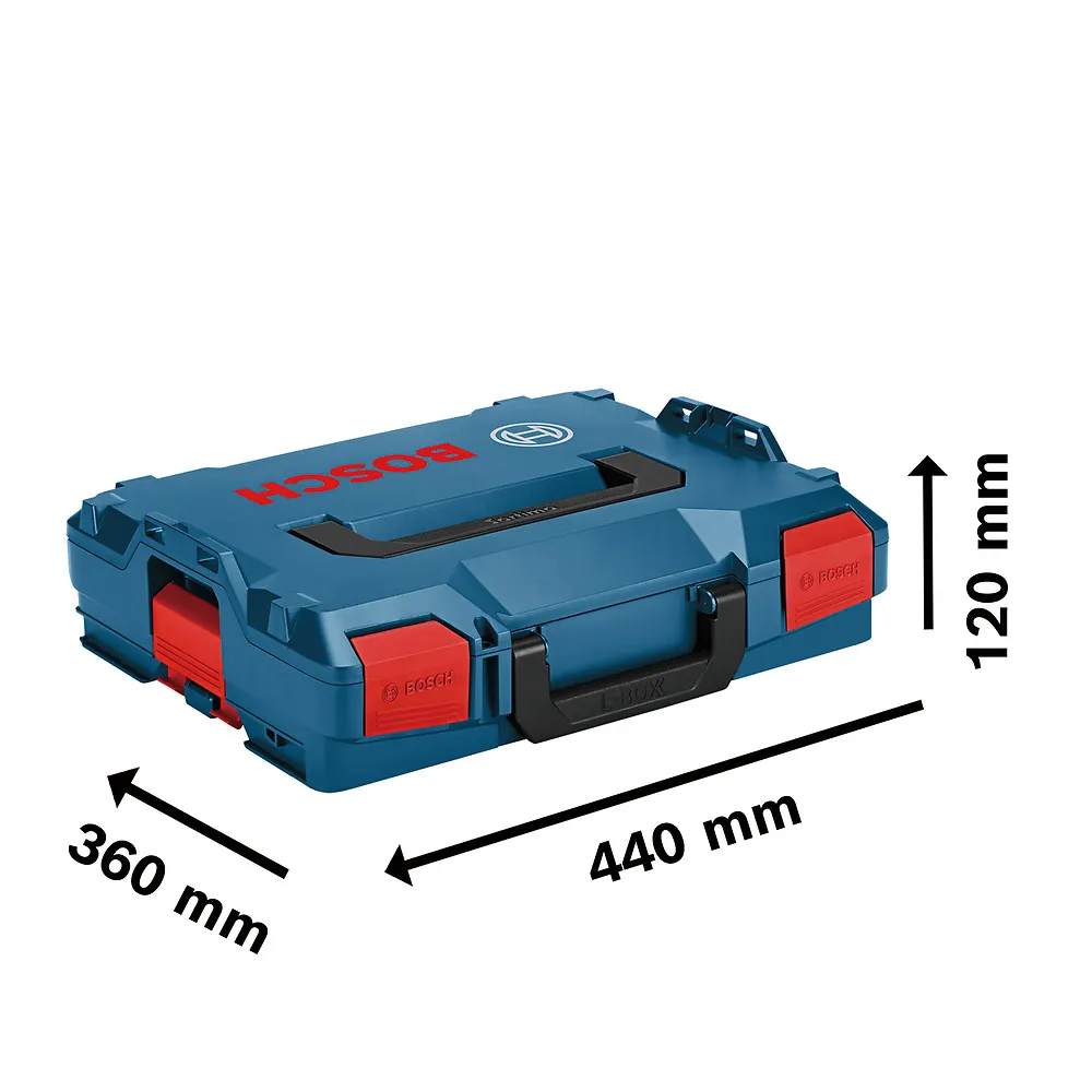 Maleta de transporte Bosch L-BOXX 102 com set de 13 peças