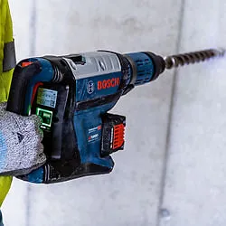 Martelete Bosch GBH 18V-45 C BITURBO Brushless em maleta Sem bateria