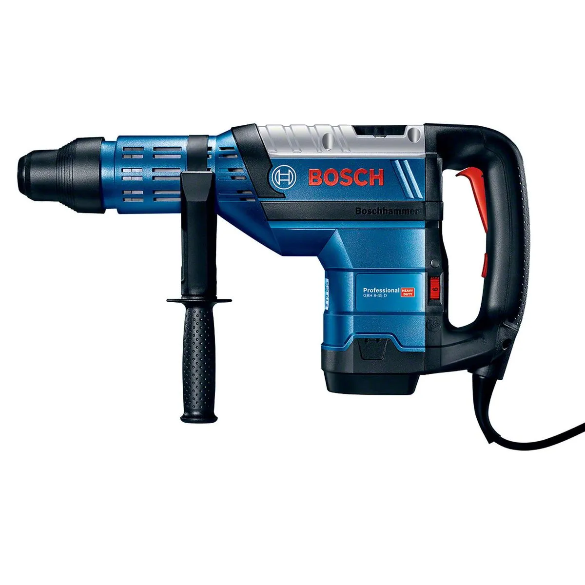 Martelete demolidor Bosch GBH 8-45D 220V, em maleta