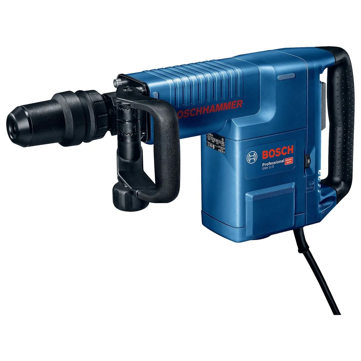 Martelete demolidor Bosch GSH 11 E, 1500W, 220V, em maleta
