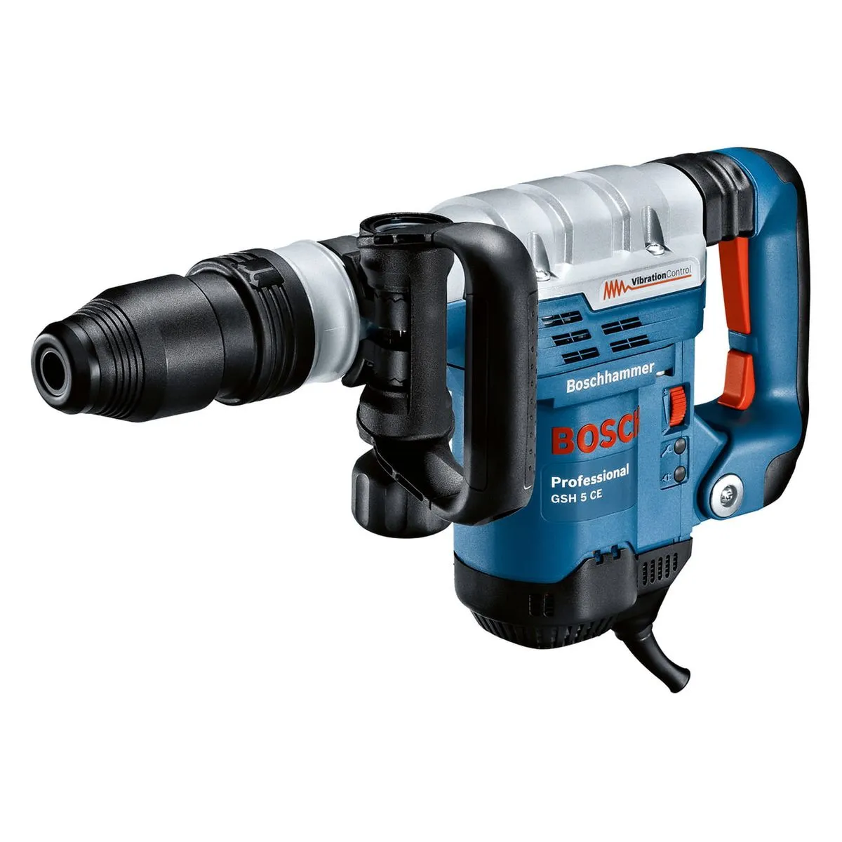 Martelete demolidor Bosch GSH 5 CE 220V 1150W, em maleta