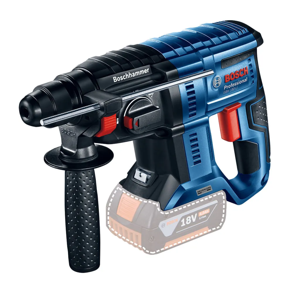 Martelete rompedor Bosch GBH 180-LI Brushless 18V Sem bateria