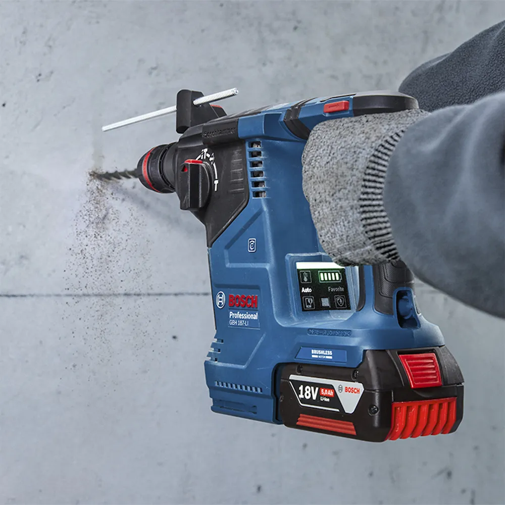 Martelete rompedor Bosch GBH 187-LI 18V Brushless Sem bateria
