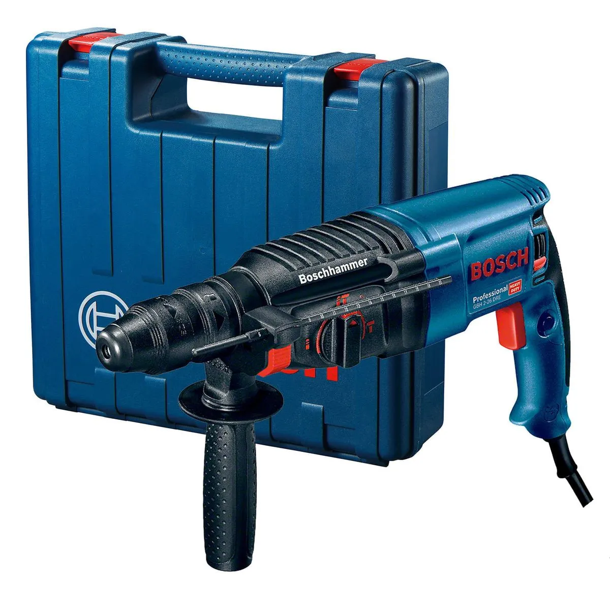 Martelete rompedor Bosch GBH 2-26 DRE, 800W em maleta