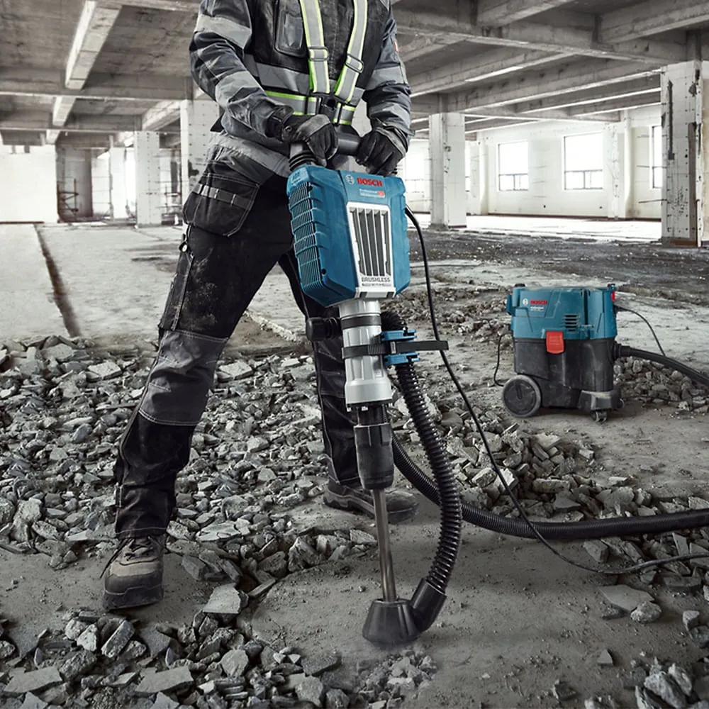 Martelo demolidor Bosch GSH 14 C 220V 1750W Brushless, em maleta