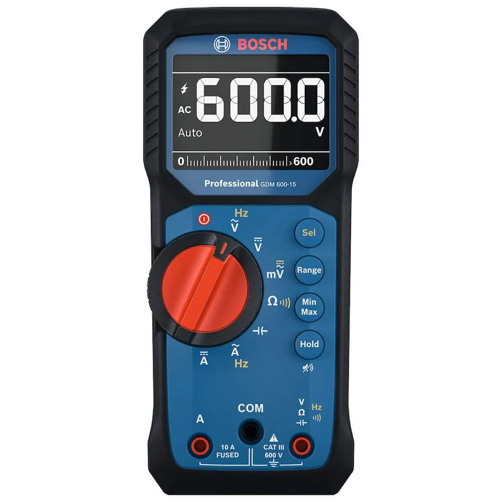 Multímetro Digital TRMS Bosch GDM 600-15