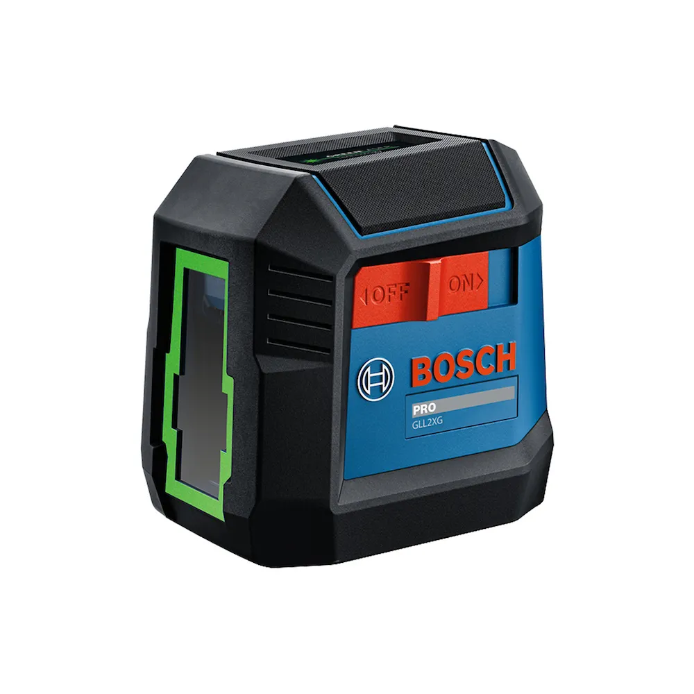 Nível Laser de linhas verdes Bosch GLL2XG LI + BT120