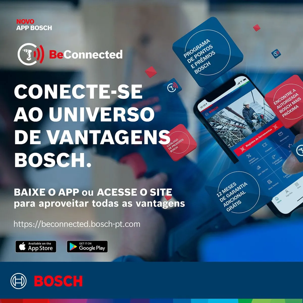 Nível a Laser Bosch GLL 12-22 de 12 m com suporte giratório