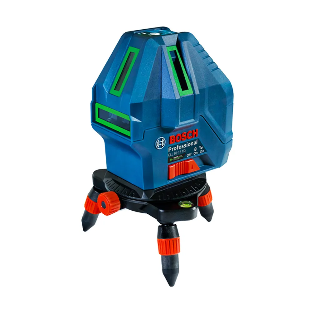 Nível a Laser de Linhas Verdes Bosch GLL 50-15 XG com tripé