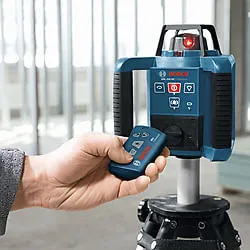Nível a laser rotativo Bosch GRL 250 HV, 250m, em maleta