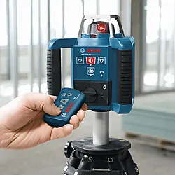 Nível a laser rotativo Bosch GRL 300 HV, 300 m, em maleta