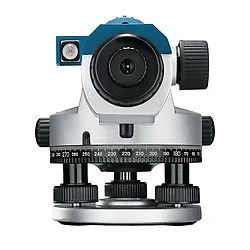 Nível óptico Bosch GOL 26 D, zoom de 26x, em maleta