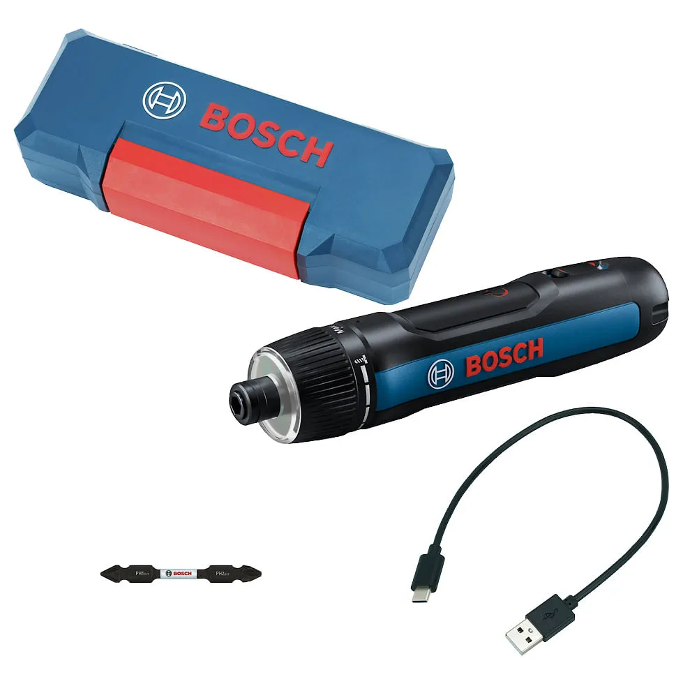 Parafusadeira 3,6 V Bosch Go3 5Nm 360rpm 1 ponta+estojo