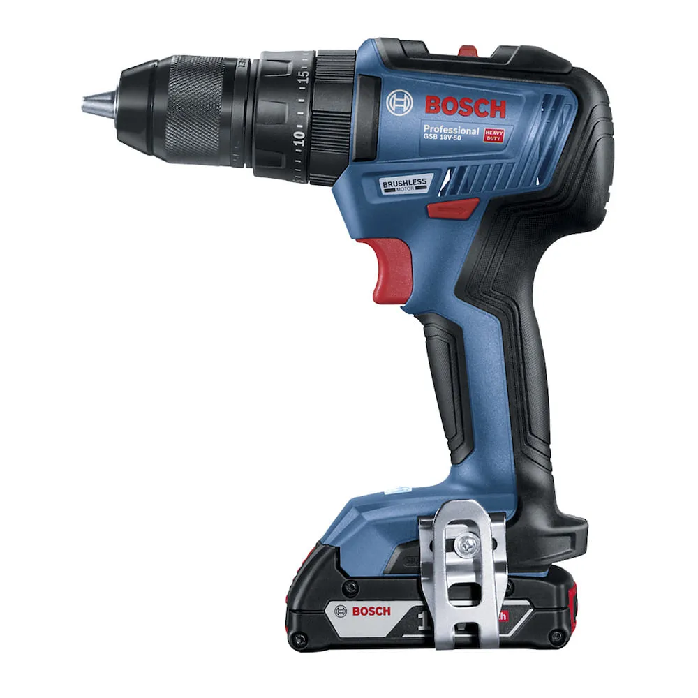 Parafusadeira Furadeira Impacto Bosch GSB 18V-50 1bat+maleta