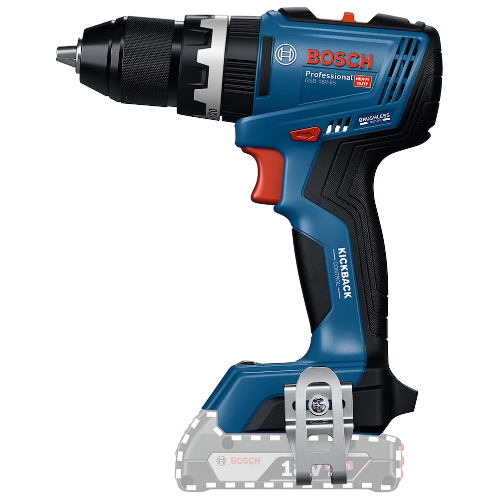 Parafusadeira Furadeira Impacto Bosch GSB 18V-65