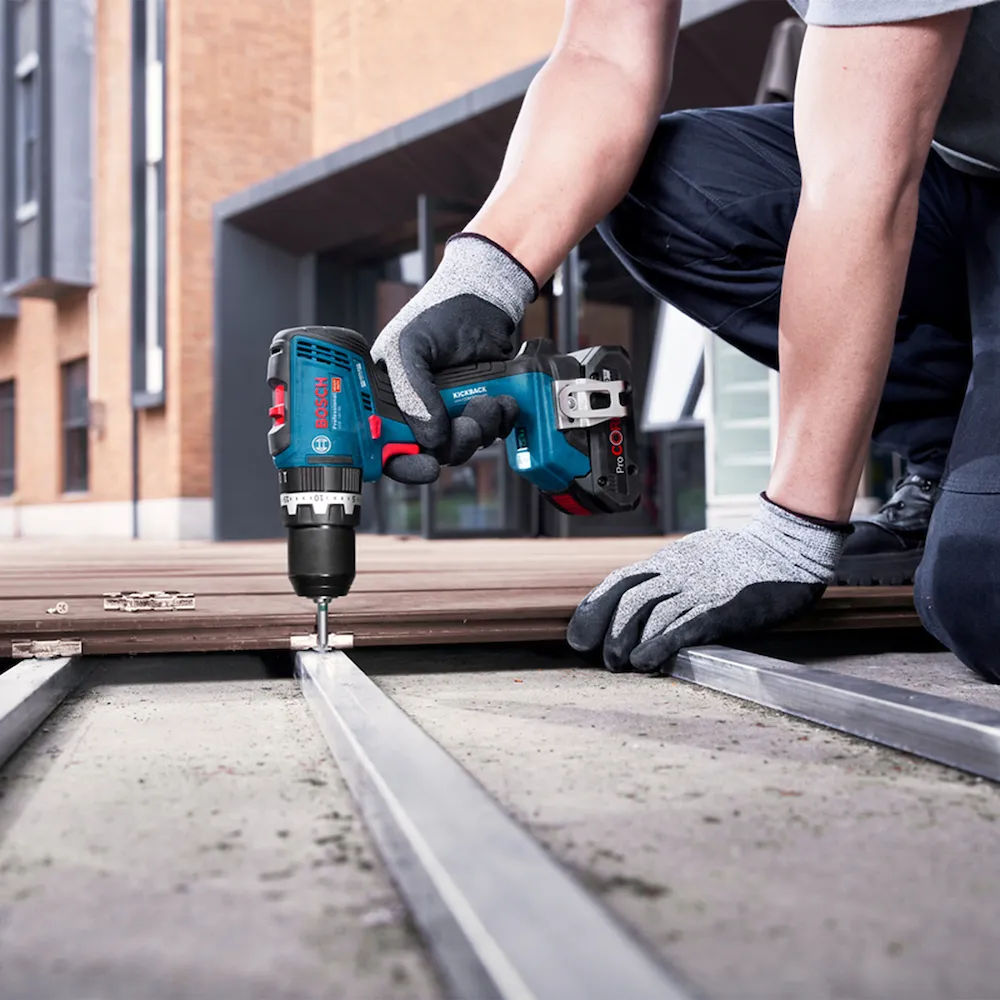 Parafusadeira Furadeira Impacto Bosch GSB 18V-65