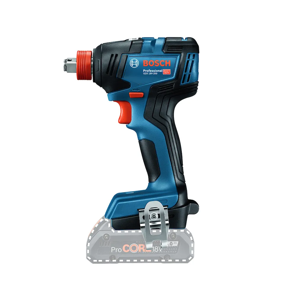 Parafusadeira e chave de impacto Bosch GDX 18V-200 Brushless Sem bateria