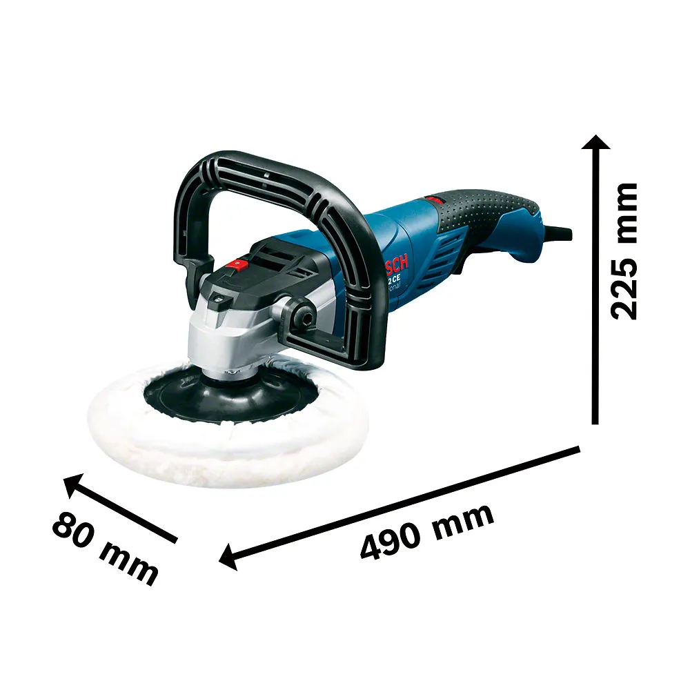 Politriz Bosch GPO 12 CE, 1250W 127V 6 velocidades com disco