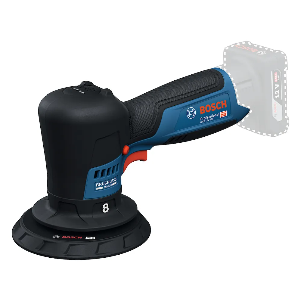 Politriz Roto-orbital à bateria Bosch GPX 12V-125 sem bat