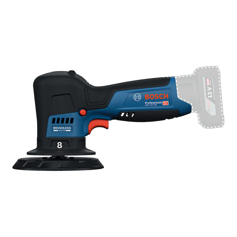 Politriz Roto-orbital à bateria Bosch GPX 12V-125 sem bat