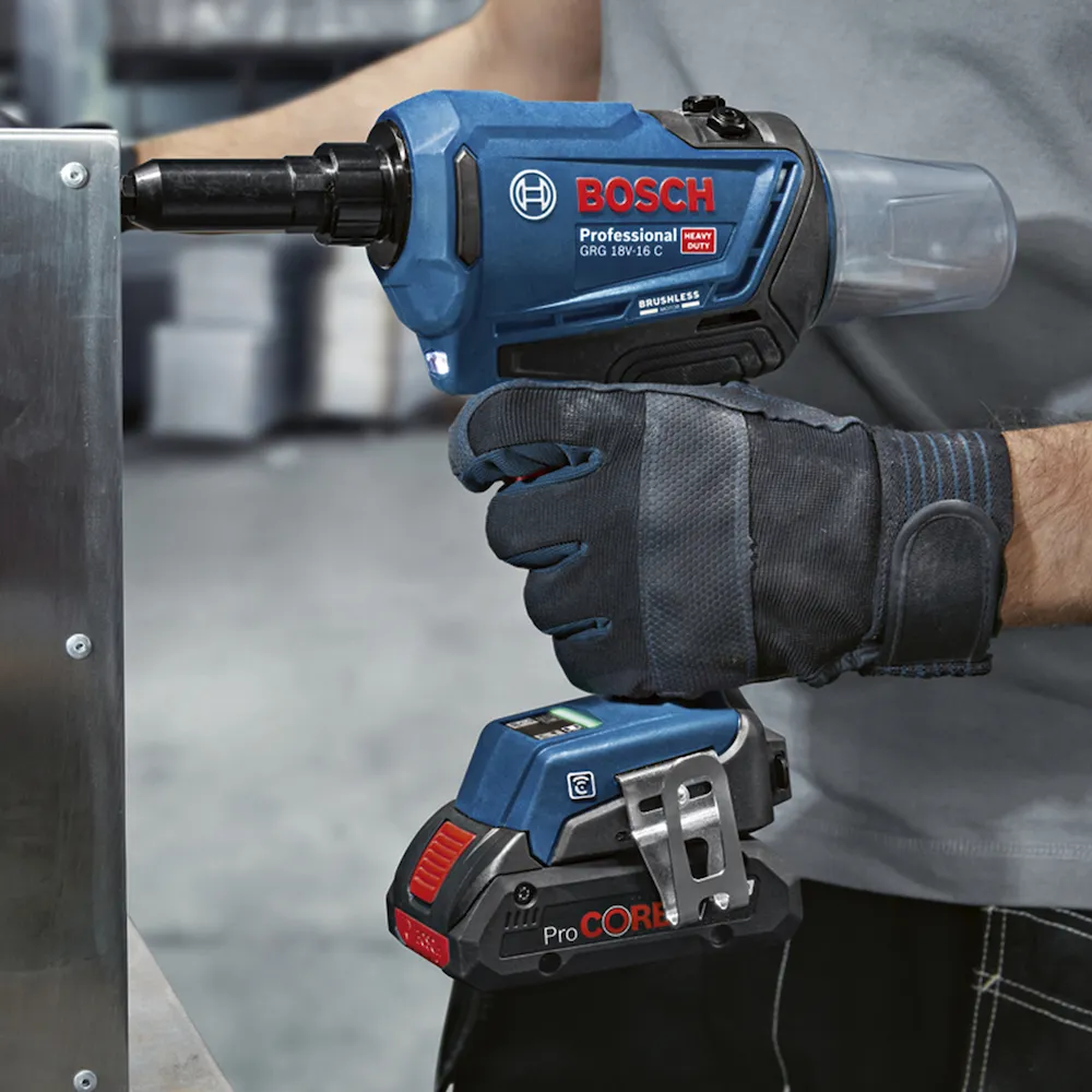 Rebitador Bosch GRG 18V-16 C Brushless Sem bateria