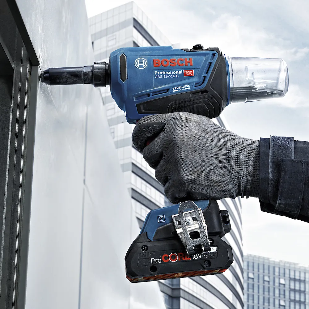 Rebitador Bosch GRG 18V-16 C Brushless Sem bateria