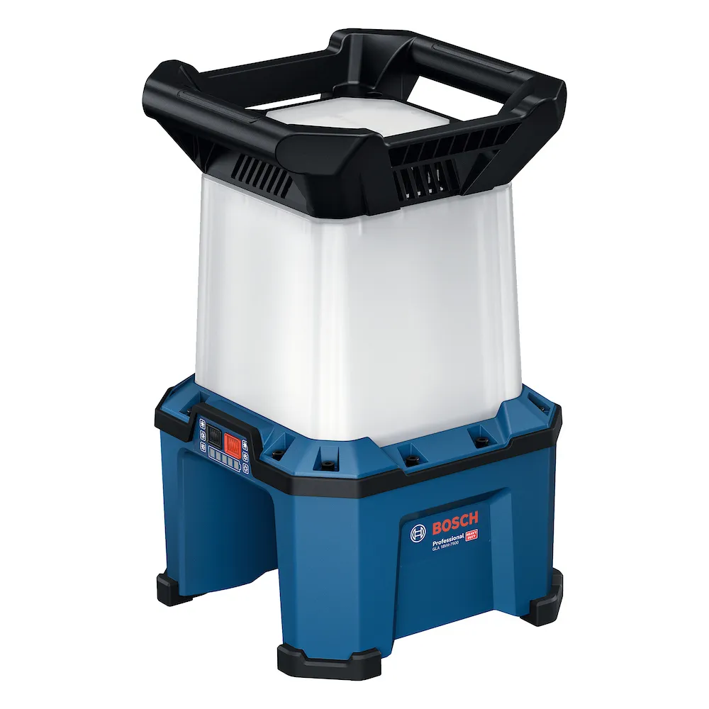 Refletor LED a bateria Bosch GLA 18VH-7500 sem bateria