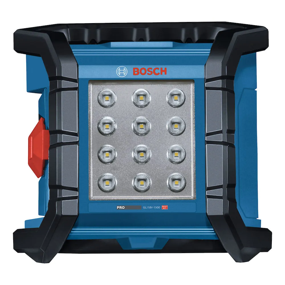 Refletor LED a bateria Bosch GLI 18V-1500 sem bateria