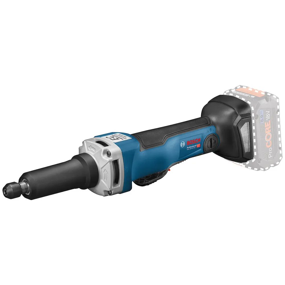 Retífica Bosch GGS 18V-23 PLC em maleta Sem bateria