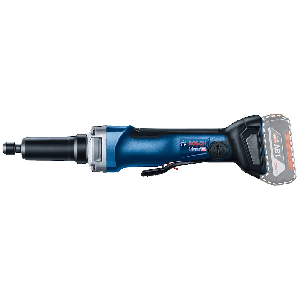Retífica Bosch GGS 18V-23 PLC em maleta Sem bateria
