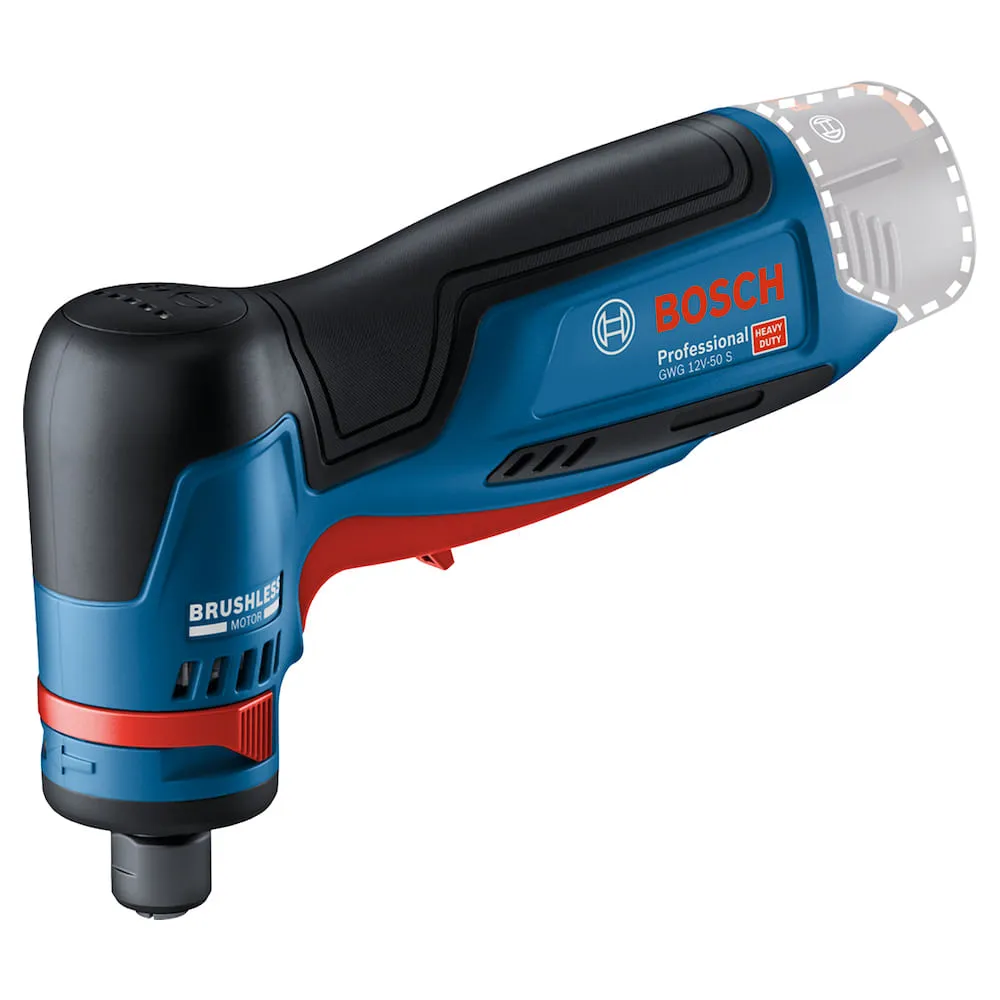 Retífica angular Bosch GWG 12V-50 S 15000rpm Sem bateria