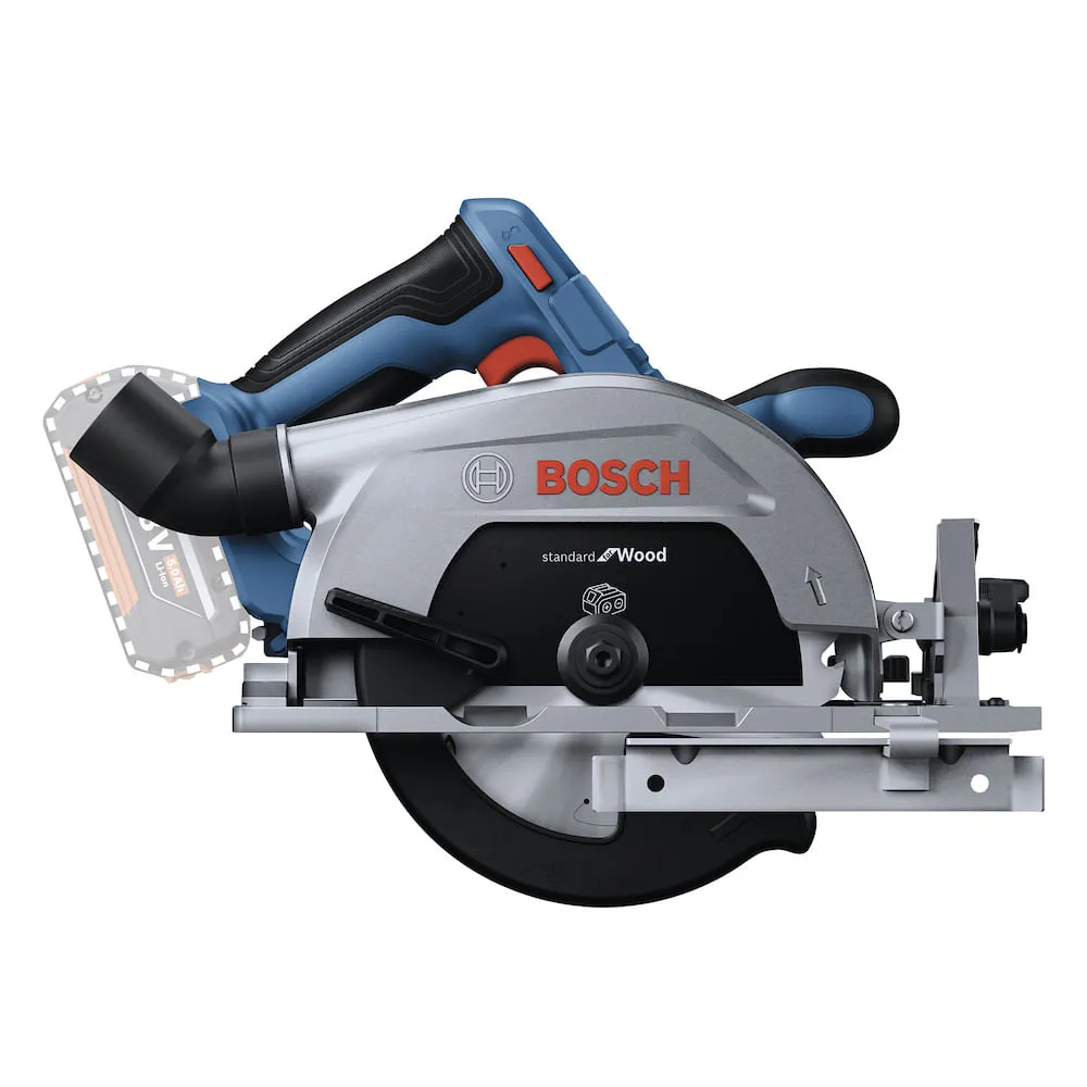Serra Circular Bosch GKS 185-LI 18V com disco Sem bateria