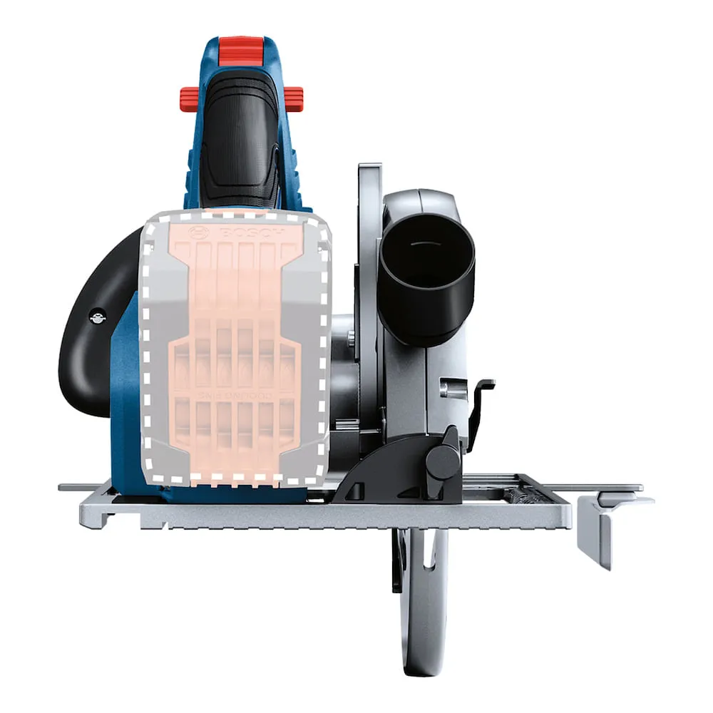 Serra Circular Bosch GKS 18V-68 GC Brushless 1800W Disco Sem bateria